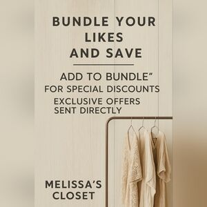 FLYER-BUNDLE‎ UP BABY!! LIKE, ADD TO BUNDLE, Offers Come Or U Can Make One